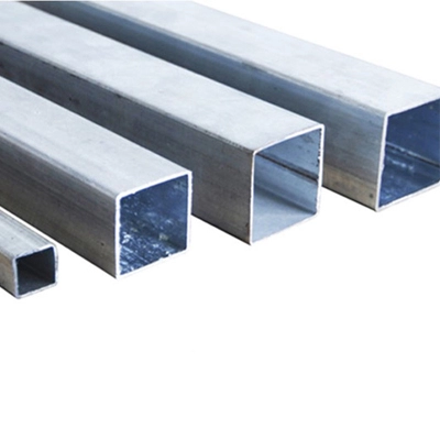 ASTM A500 GI galvanized Square and rectangular seamless steel pipe hollow section