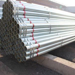 BS1387 এএসটিএম A53 হট ডিপ Galvanized এইচডিজি ইস্পাত পাইপ টিউব